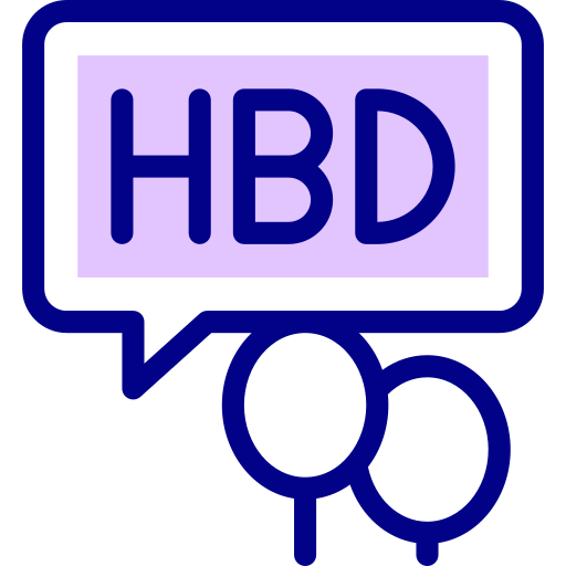 feliz cumpleaños icono gratis