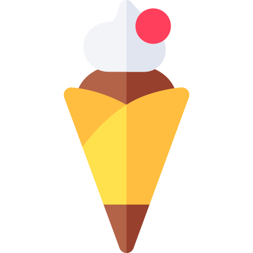 Ice cream Basic Rounded Flat icon