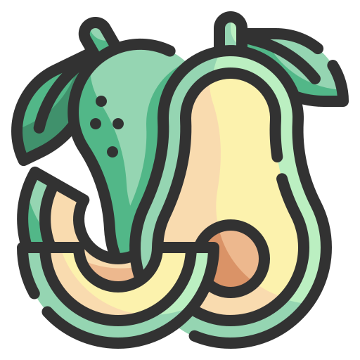 Avocado free icon