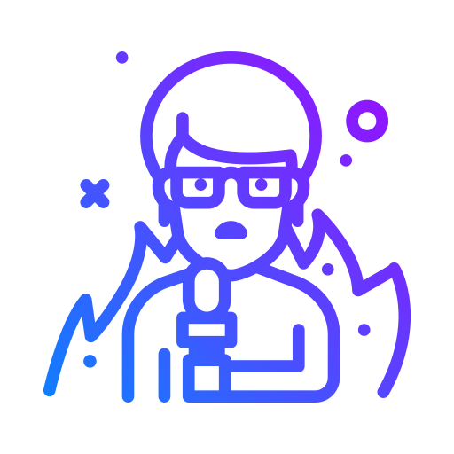 journaliste Icône gratuit