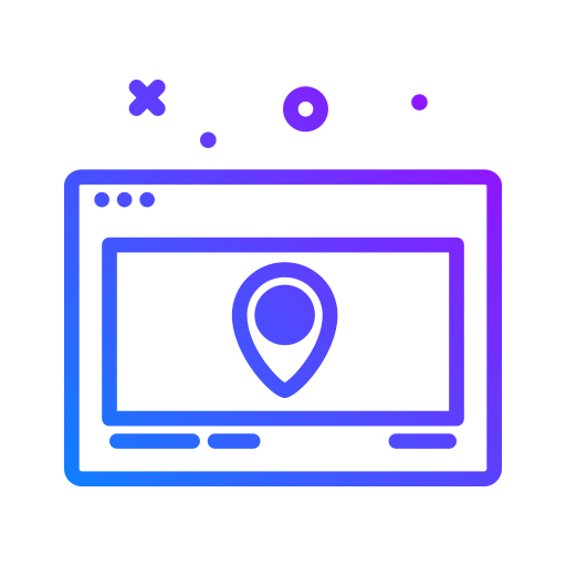 localización icono gratis
