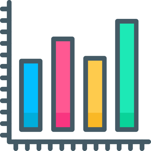 Stats Generic Outline Color icon