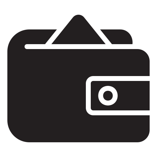 billetera icono gratis