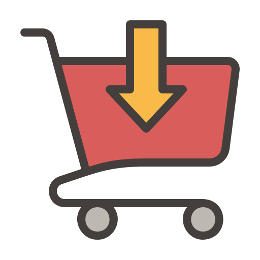 carrito de compras icono gratis