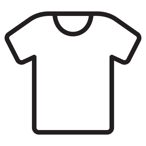 Tshirt Generic Detailed Outline icon