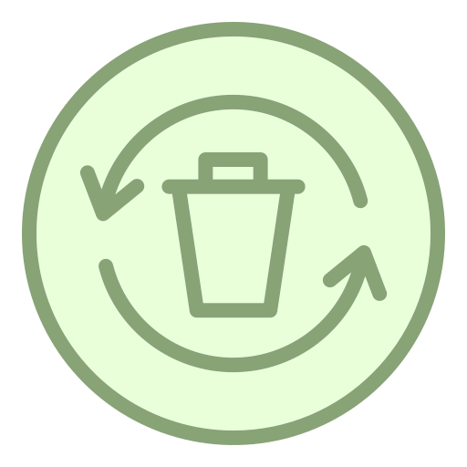 papelera de reciclaje icono gratis