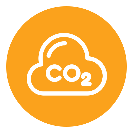 nube de co2 icono gratis