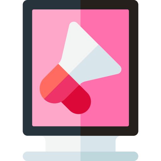 Digital signage free icon