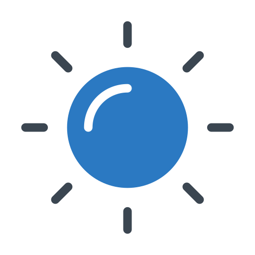 soleado icono gratis