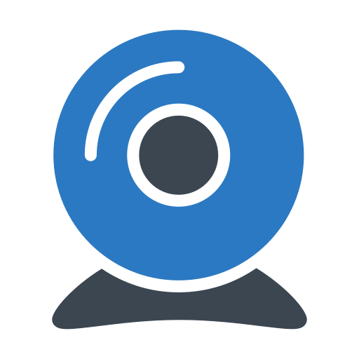 Webcamera Generic Blue icon