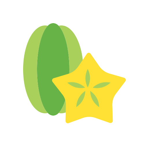 fruta estrella icono gratis