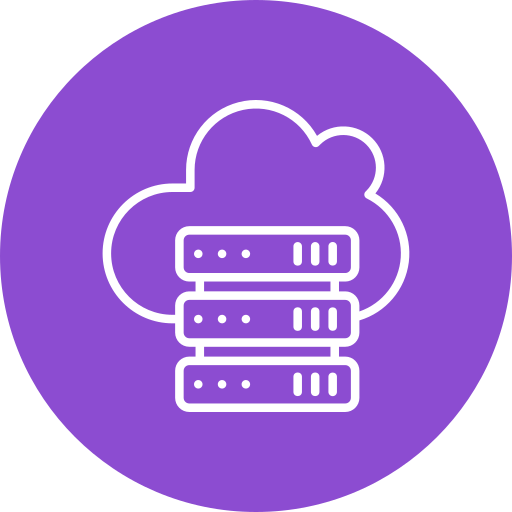 Cloud computing Generic Flat icon