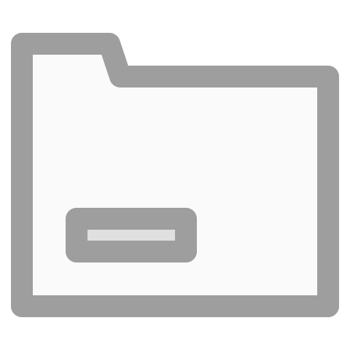 Folder Generic Grey icon