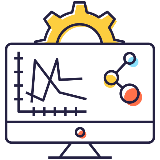 científico de la computación icono gratis