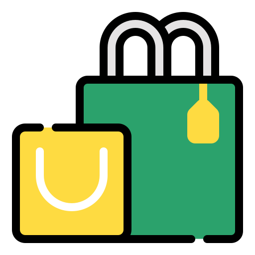 Shopping bag - free icon