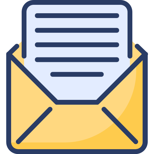 Mail Generic Outline Color icon