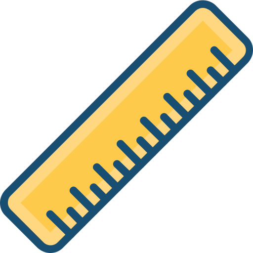 Ruler - free icon