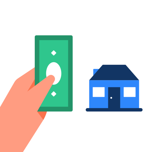 comprar casa grátis ícone comprar casa grátis ícone