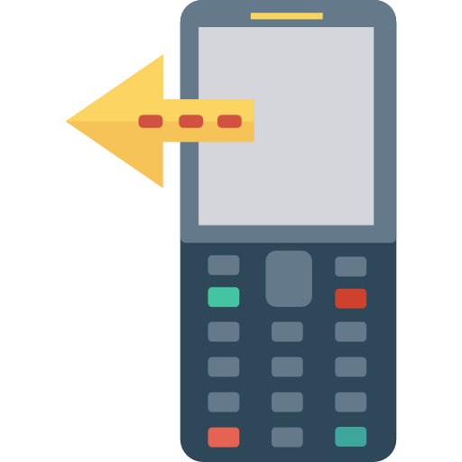 teléfono móvil icono gratis