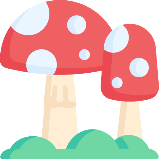 Mushroom Special Flat icon