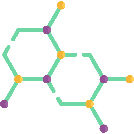 molécula icono gratis