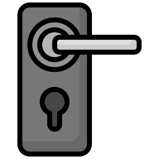 Door handle free icon
