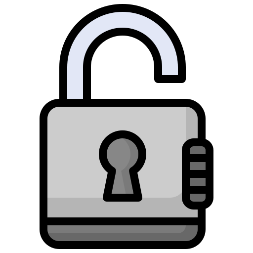 Unlock free icon
