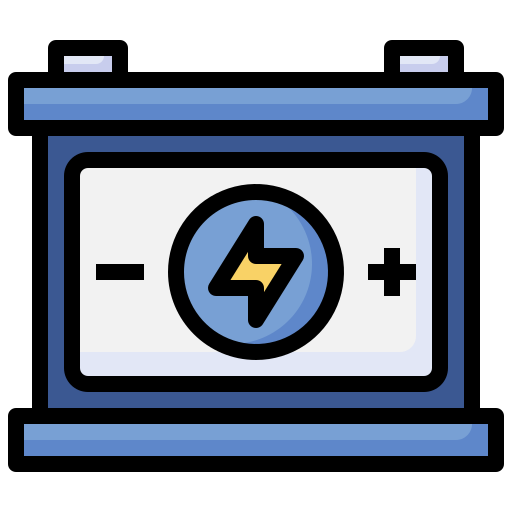 Battery Surang Lineal Color icon