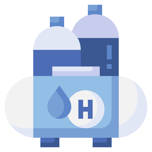 Hydrogen Free Ecology And Environment Icons