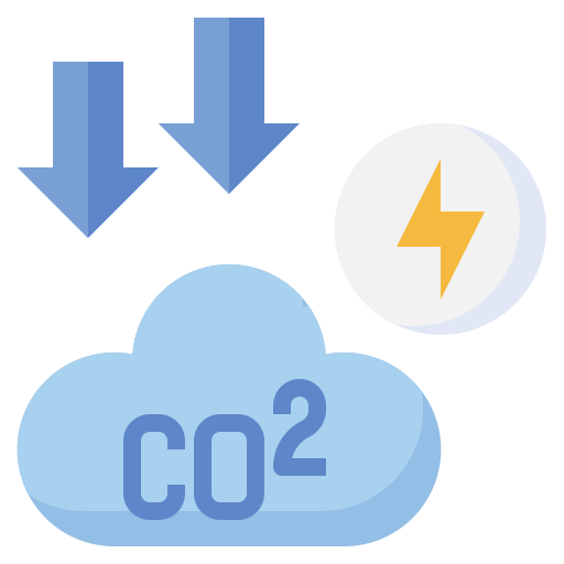 Co2 free icon