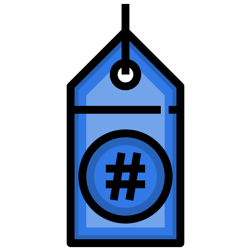 Hashtag free icon Hashtag free icon