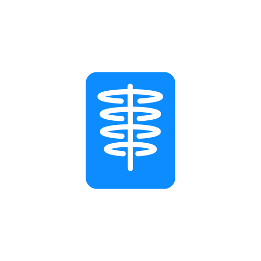 rayos x icono gratis