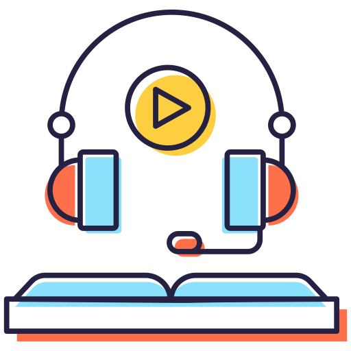 audio libro icono gratis