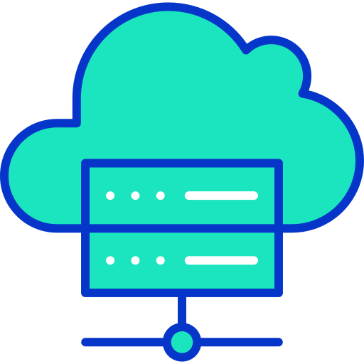 computación en la nube icono gratis