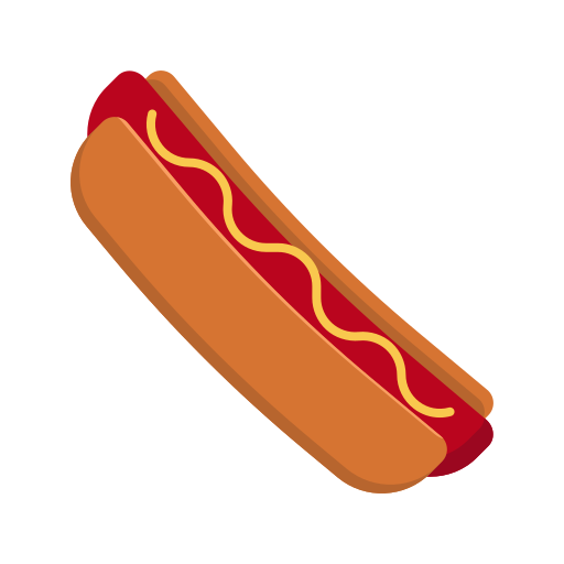 Hot Dog Generic Flat Icon