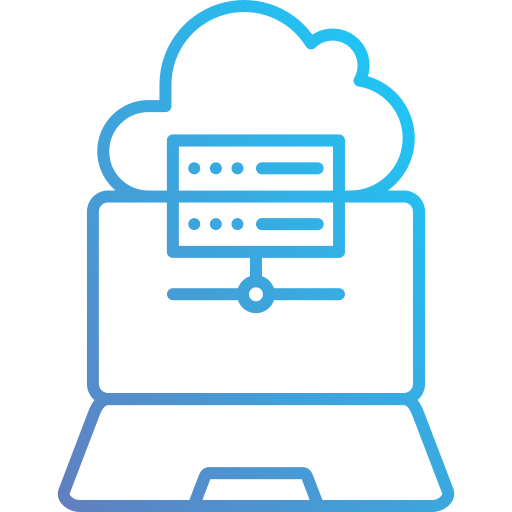 computación en la nube icono gratis