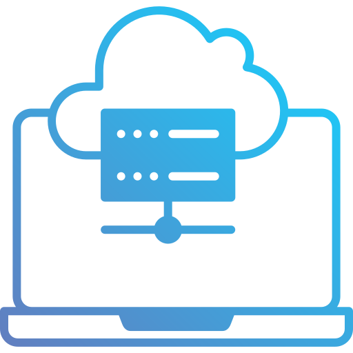 computación en la nube icono gratis