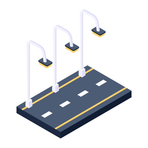 luz de la calle icono gratis