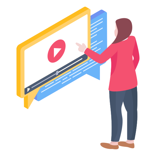 reproductor de video icono gratis