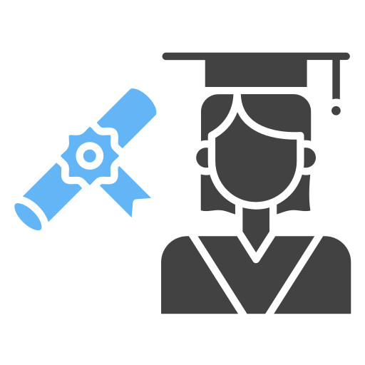 la licenciatura icono gratis