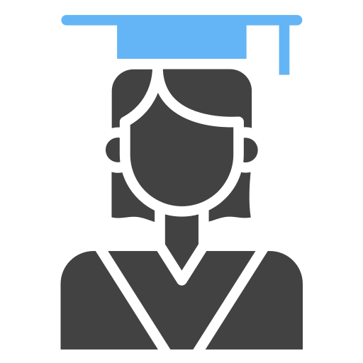 graduado icono gratis