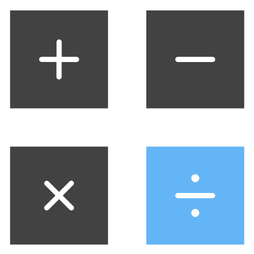 matemáticas icono gratis