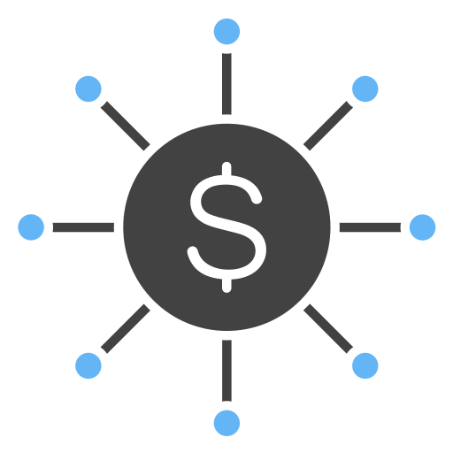 dinero en efectivo icono gratis