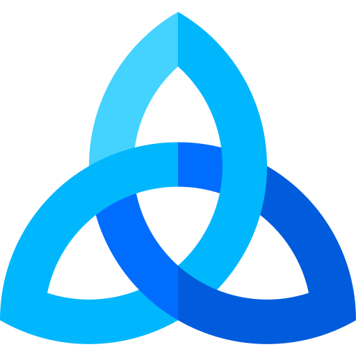 Triquetra Basic Straight Flat icon