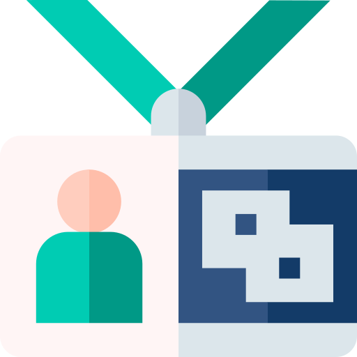 tarjeta de identificación icono gratis