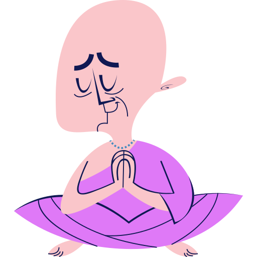 meditation kostenlos Sticker