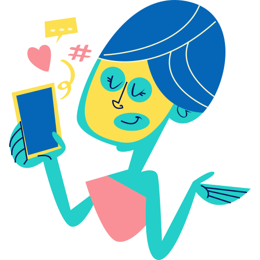 influenceur gratuit sticker