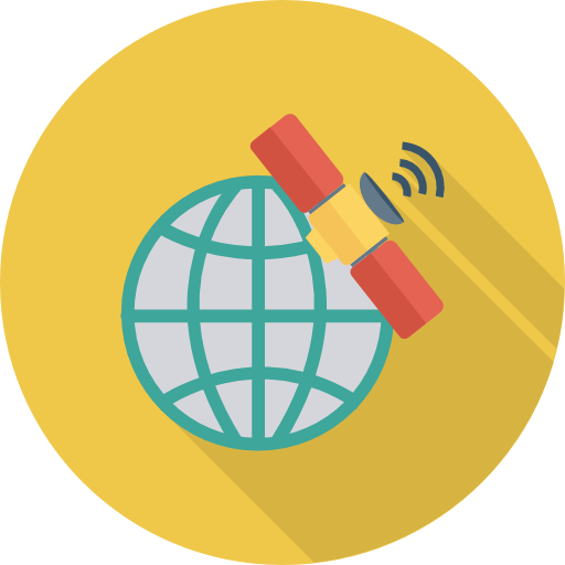 satélite icono gratis