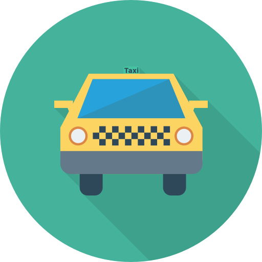 Taxi Dinosoft Circular icon