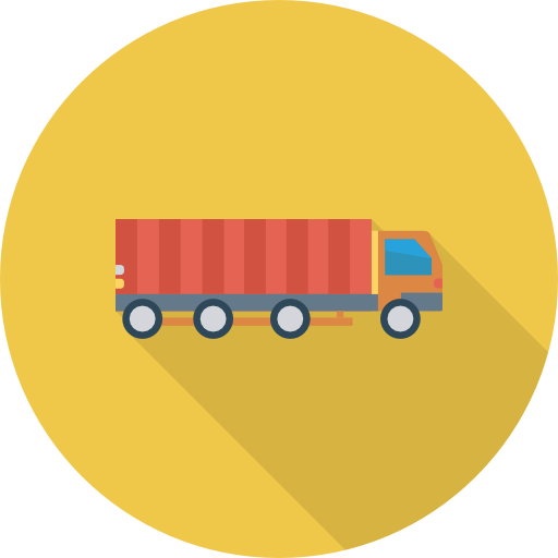un camion Icône gratuit un camion Icône gratuit